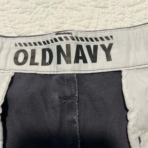 Men's Washed Navy/Gray Chino Pants~ - Picture 5 of 9